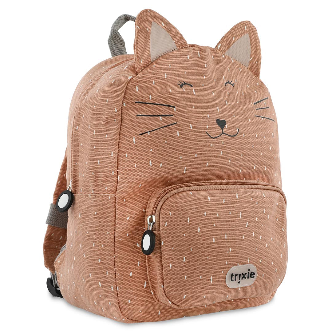 Kinderrucksack Mrs. Cat von Trixie mit Katzenmotiv, 7,5 Liter, gepolsterte Tragegurte