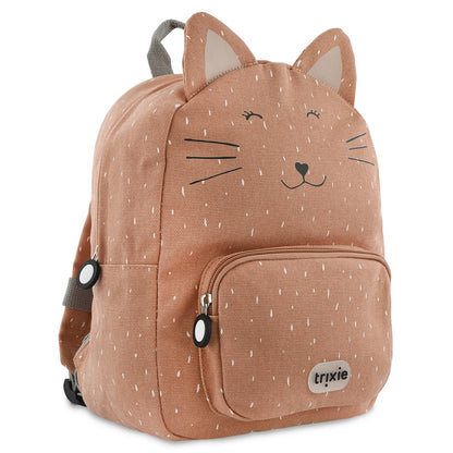 Kinderrucksack Mrs. Cat von Trixie mit Katzenmotiv, 7,5 Liter, gepolsterte Tragegurte