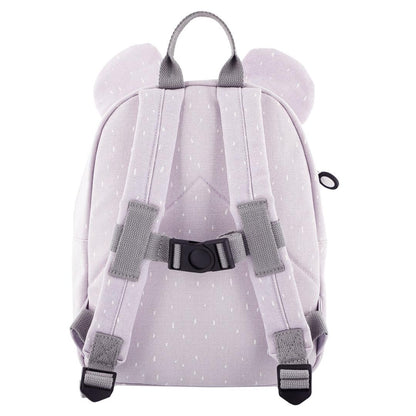 Kinderrucksack Mrs. Mouse von Trixie mit Mäusen-Motiv, 7,5 Liter, verstellbare Träger