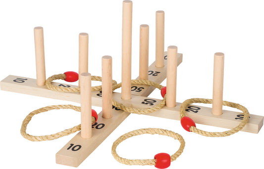 Goki - Ringwurfspiel mit 5 Sisalringen Bild 1