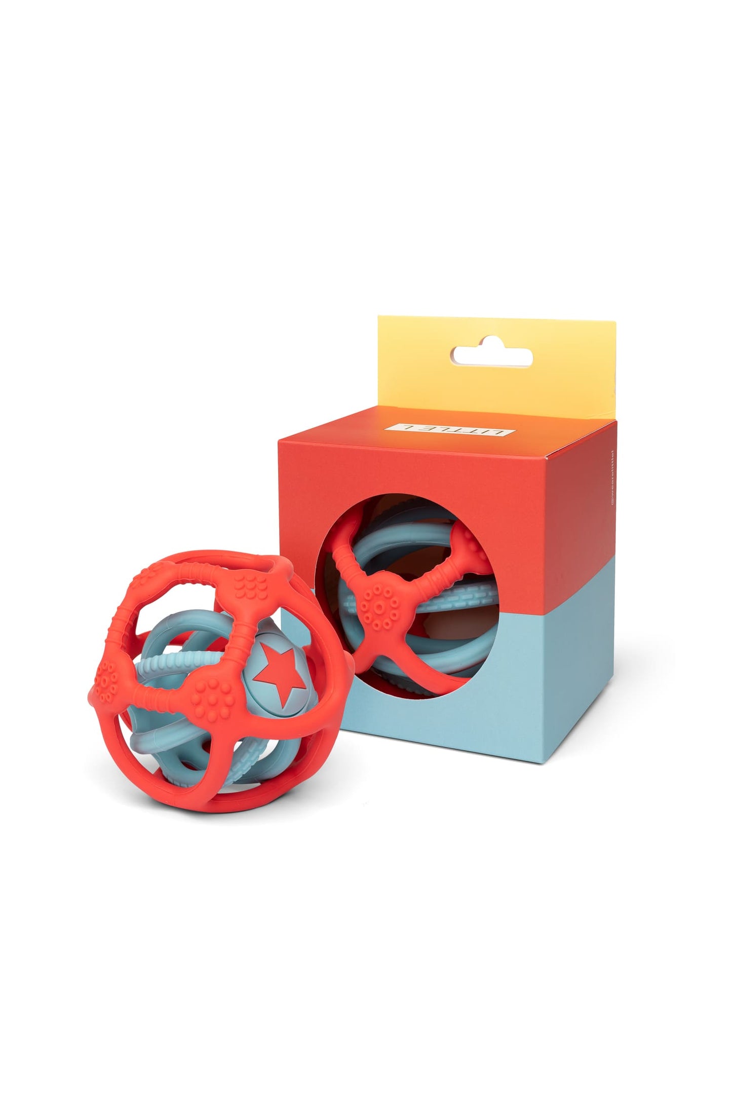 Little L - Sensorikspielzeug  2 Sensory Balls - orange und blau