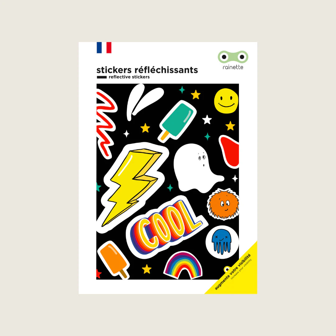 Rainette - Reflektierende Sticker - cool