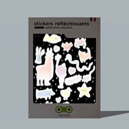 Rainette - Reflektierende Sticker - Super Heros
