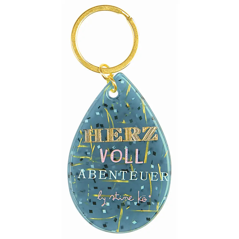 Moses - Schnipselpoesie Schüsselanhänger