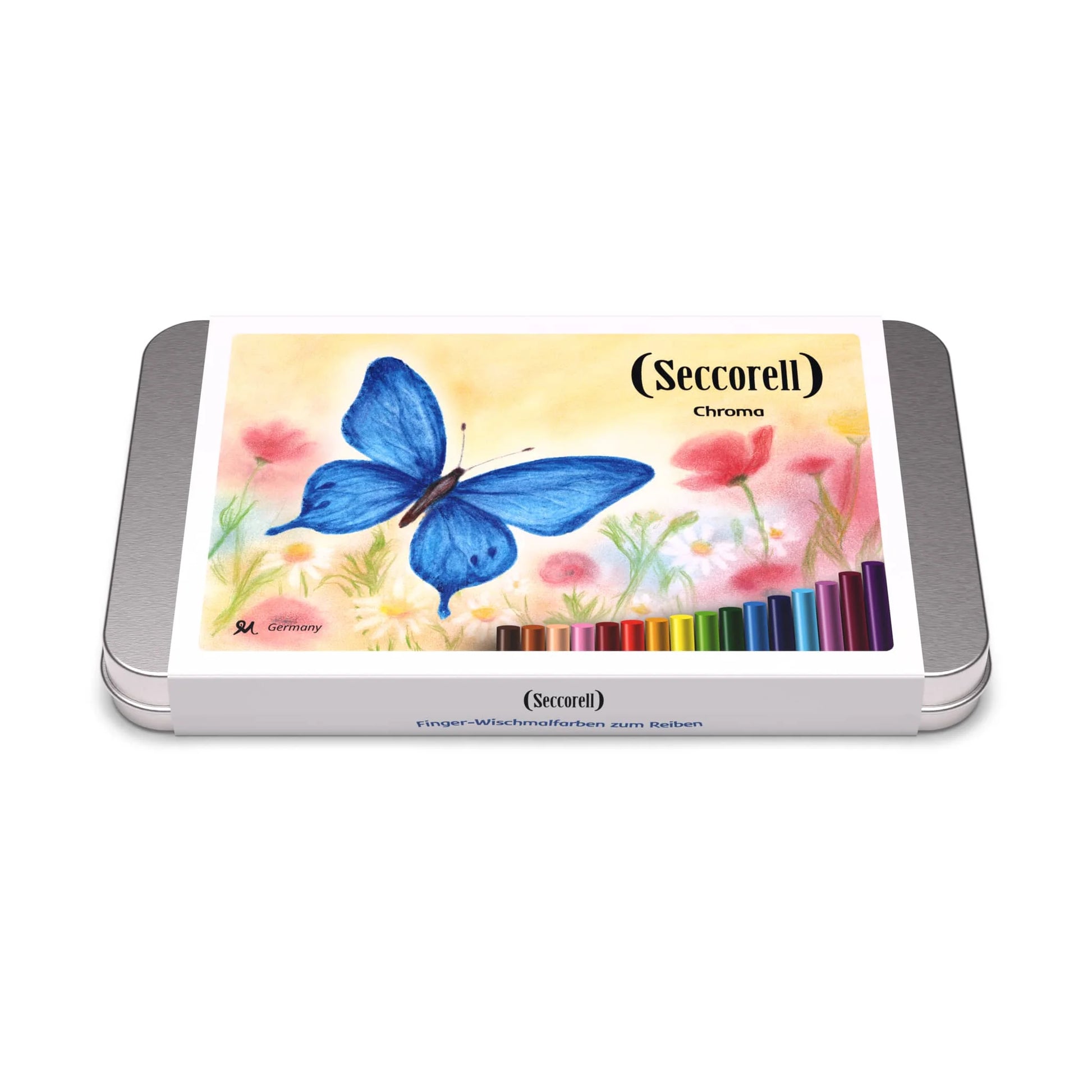 Seccorell Chroma Stifte-Set mit leuchtend bunten Malstiften in Waldorf-Qualität