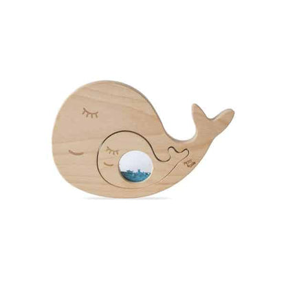 Petit Boum - Sensorikpuzzle - Wal & Baby