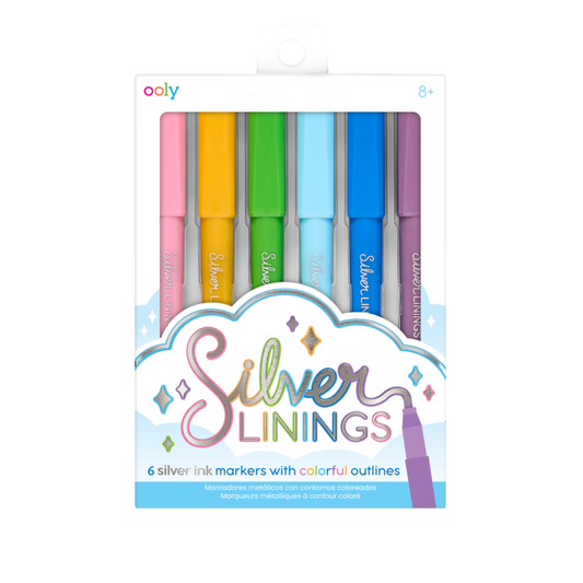 ooly - Silver Linings Outline Markers