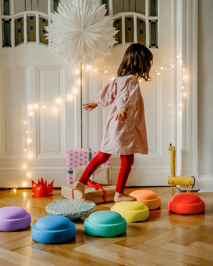 Stapelstein® Blush Special Rainbow Set + Gratis Board