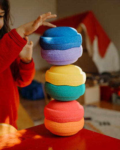 Stapelstein® Winter Special Mini rainbow