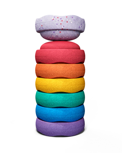 Stapelstein® Winter Special Mini rainbow