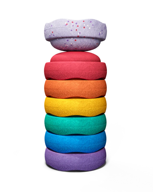 Stapelstein® Winter Special Mini rainbow