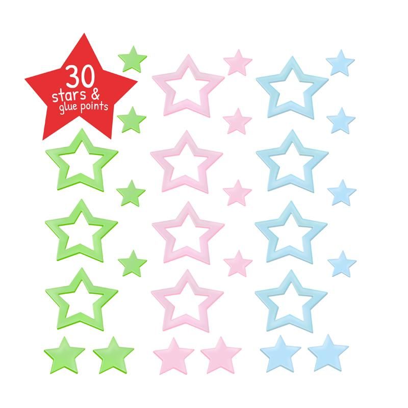 Nachtleuchtende Sticker Traumsticker von Trendhaus mit leuchtenden Motiven für Kinderzimmer