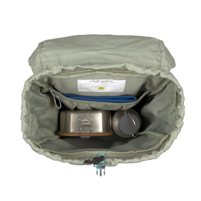 Lässig Wanderrucksack Unique 14 L in Blau-Grün mit ergonomischen Schultergurten