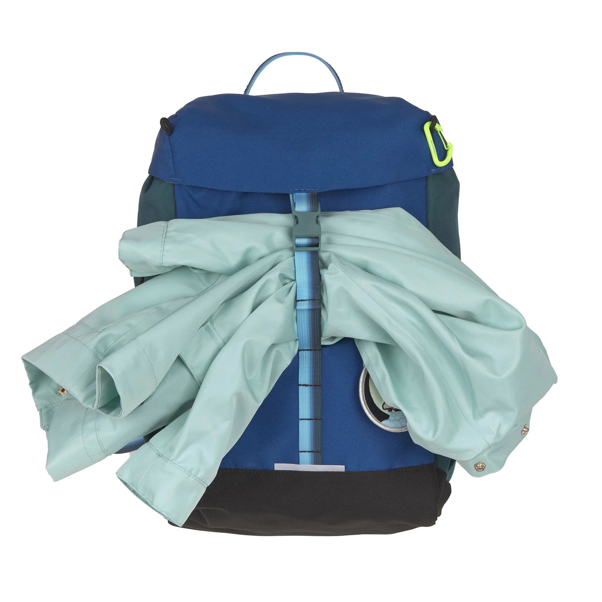 Lässig Wanderrucksack Unique 14 L in Blau-Grün mit ergonomischen Schultergurten