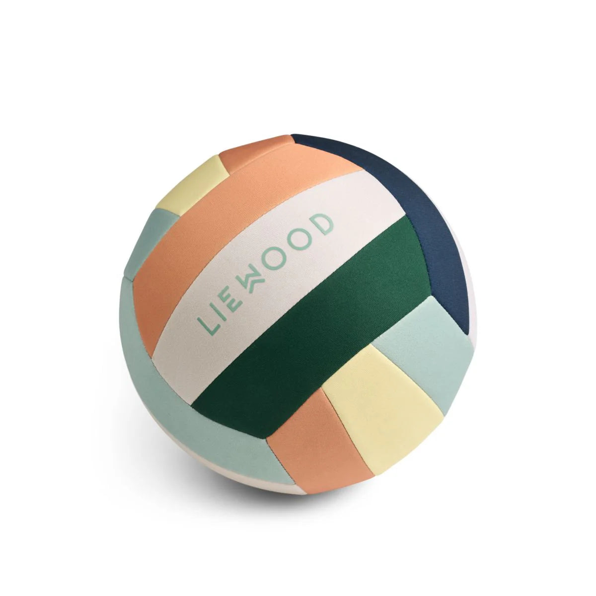 Volleyball Villa Liewood in Pfefferminzgrün mit bunten Farbblöcken