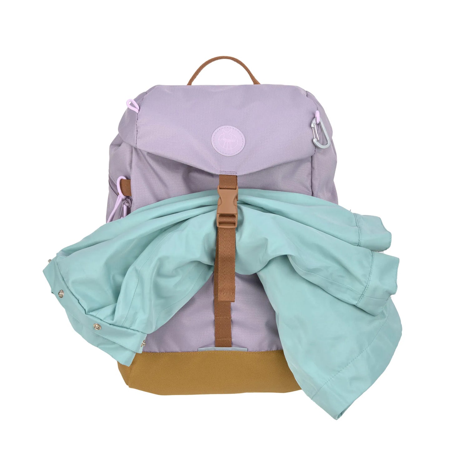 Lässig Wanderrucksack Little Gang 14 L in Lila mit gepolsterten Schultergurten
