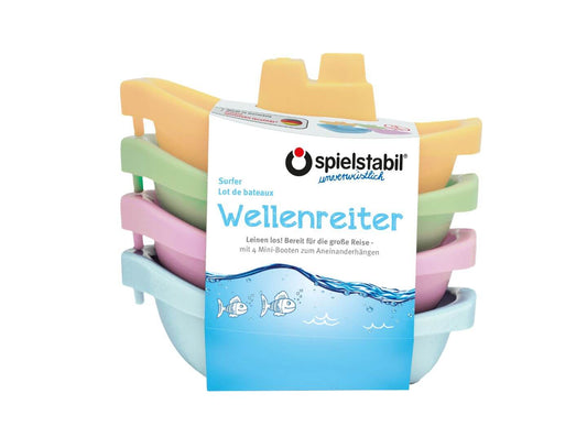 Spielstabil - Wellenreiter 4-teilig pastell
