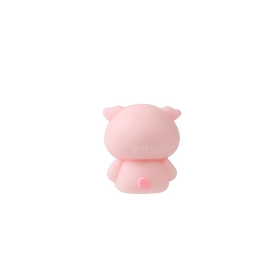 3D-Radiergummi Schwein, Rückseite mit itotal-Prägung