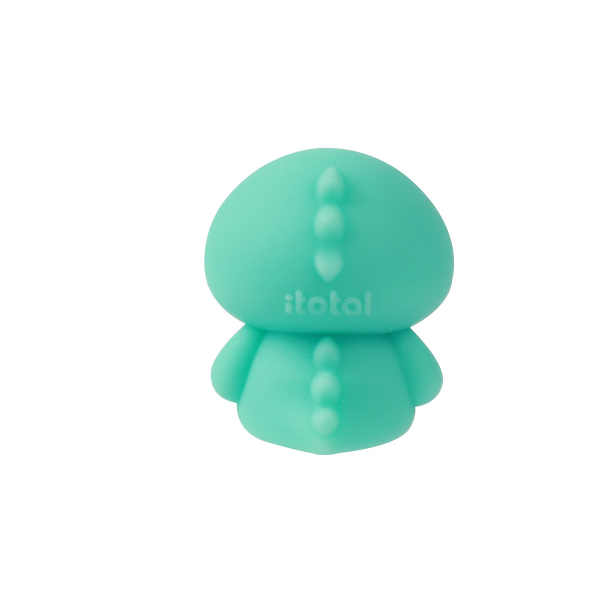 3D-Radiergummi Dino, Rückseite mit itotal-Prägung