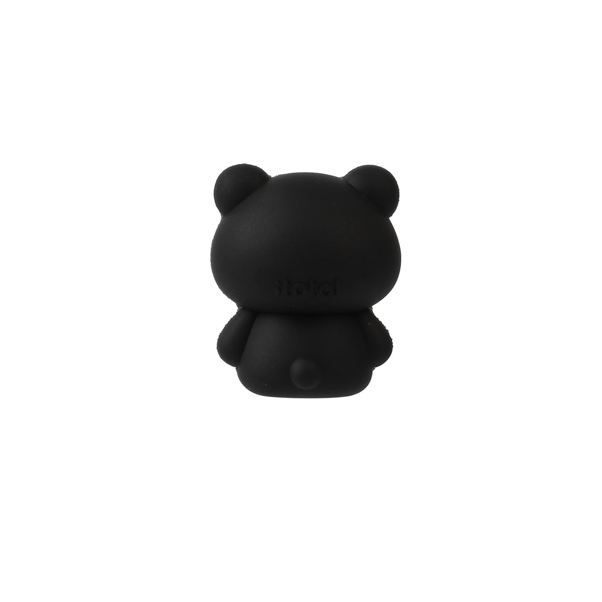 3D-Radiergummi Panda, Rückseite mit itotal-Prägung