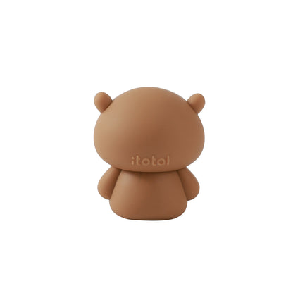 3D-Radiergummi Capybara, Rückseite mit itotal-Prägung