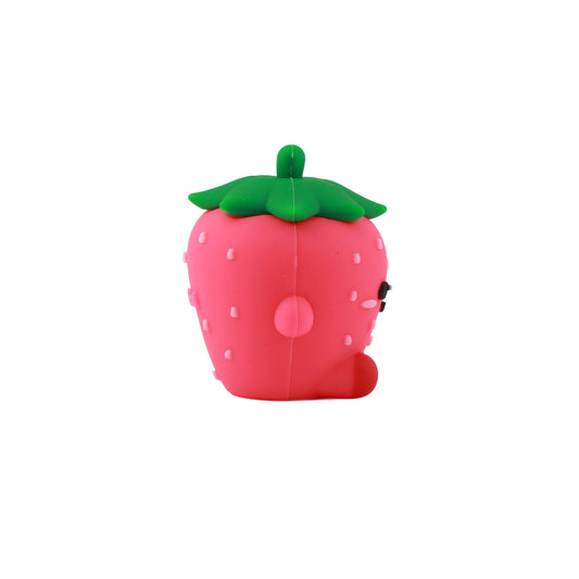 3D-Radiergummi Erdbeere, Seitenansicht