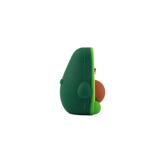 3D-Radiergummi Avocado, Seitenansicht