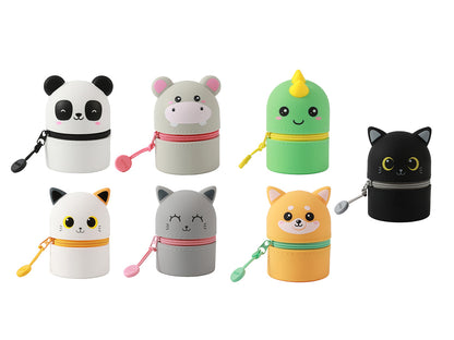 i-Total - Mini-Silikon-Etui - Hippo