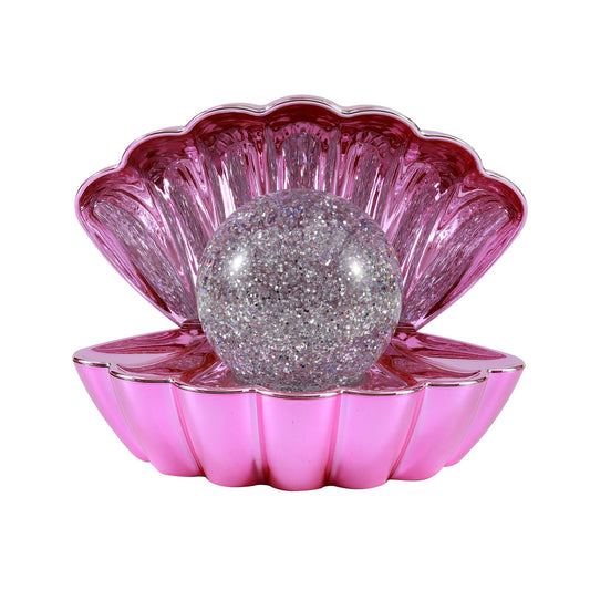 i-Total - Muschel-Lampe - metallic rosa - XL2930E (1)