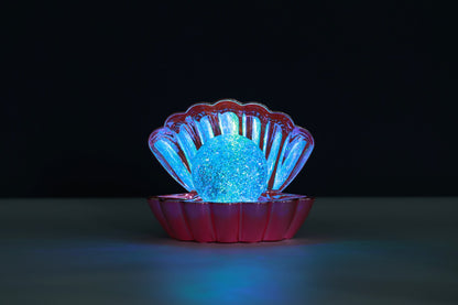 i-Total - Muschel-Lampe - metallic rosa - XL2930E (4)