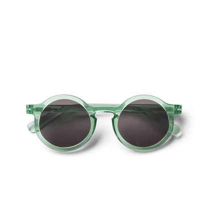 Liewood DARLA Sonnenbrille mit rundem transparentem Rahmen in Pfefferminzgrün für Kleinkinder