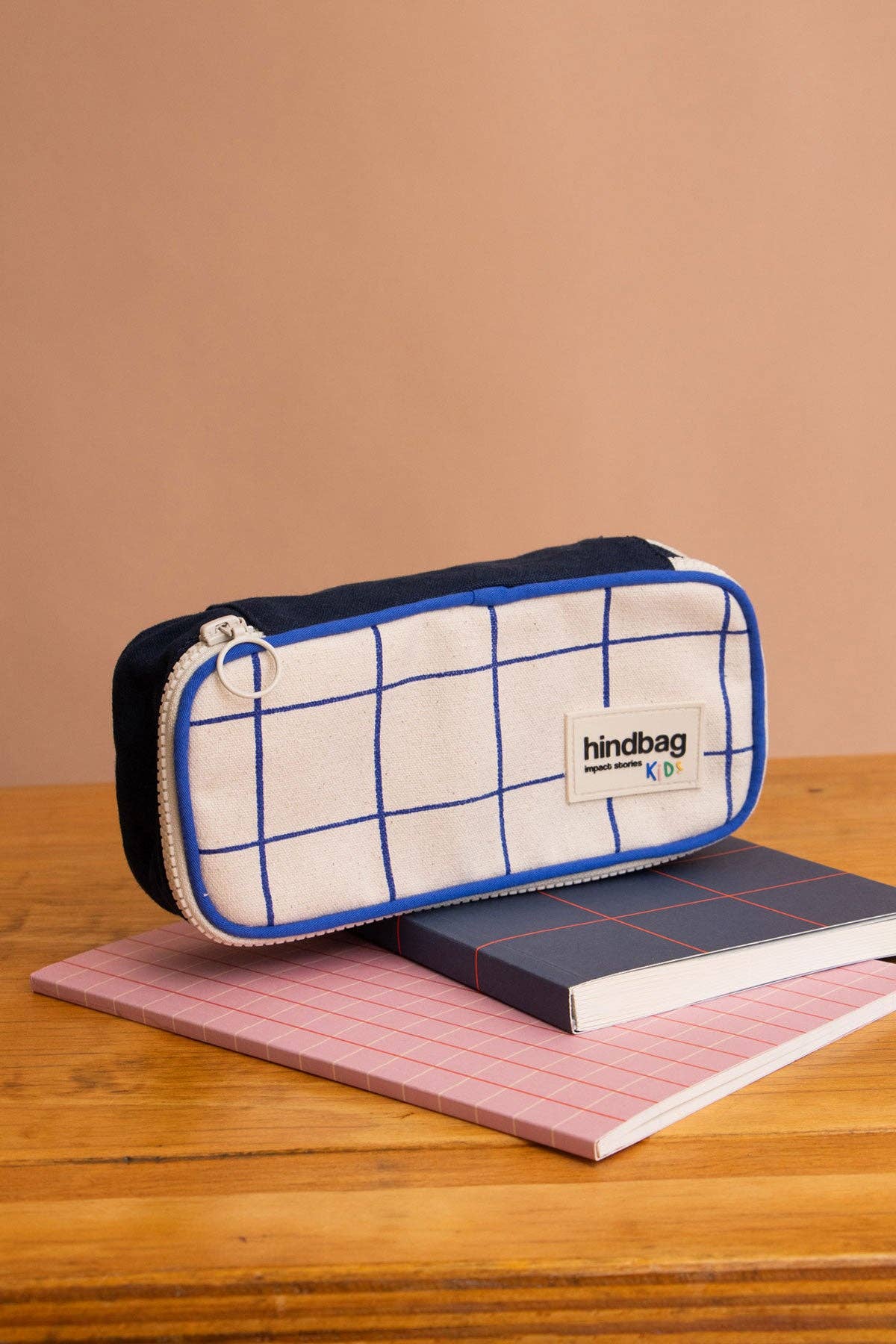 Hindbag - Federmäppchen Max Tricolore Karo
