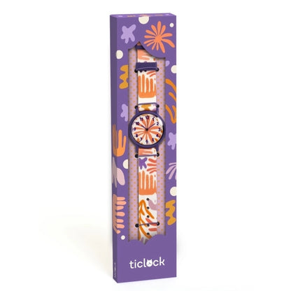 Djeco - ticlock - Armbanduhr - Blätter