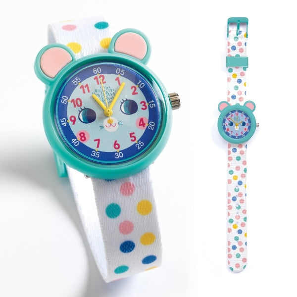 Djeco - ticlock - Armbanduhr - Maus