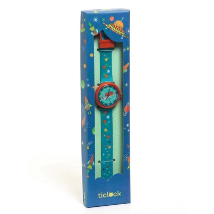 Djeco - ticlock - Armbanduhr - Superheld