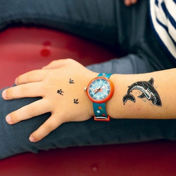 Djeco - ticlock - Armbanduhr - Superheld