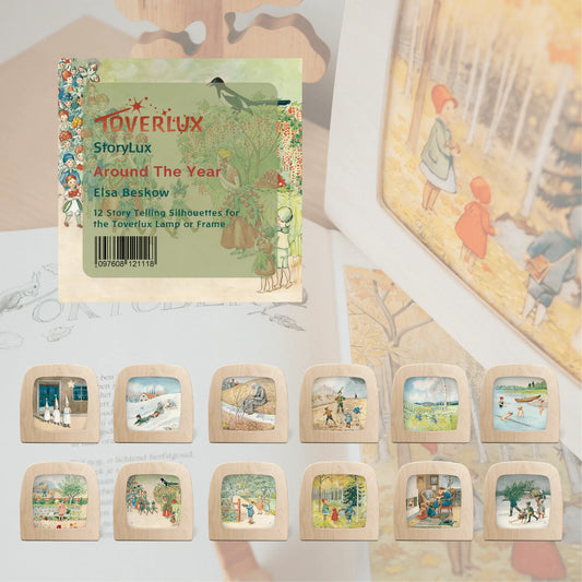 TOVERLUX  - Story Lux Around The Year, 12 Silhouetten ohne Lampe