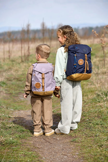 Wanderrucksack Lässig Little Gang 9L in Lila mit gepolsterten Schultergurten