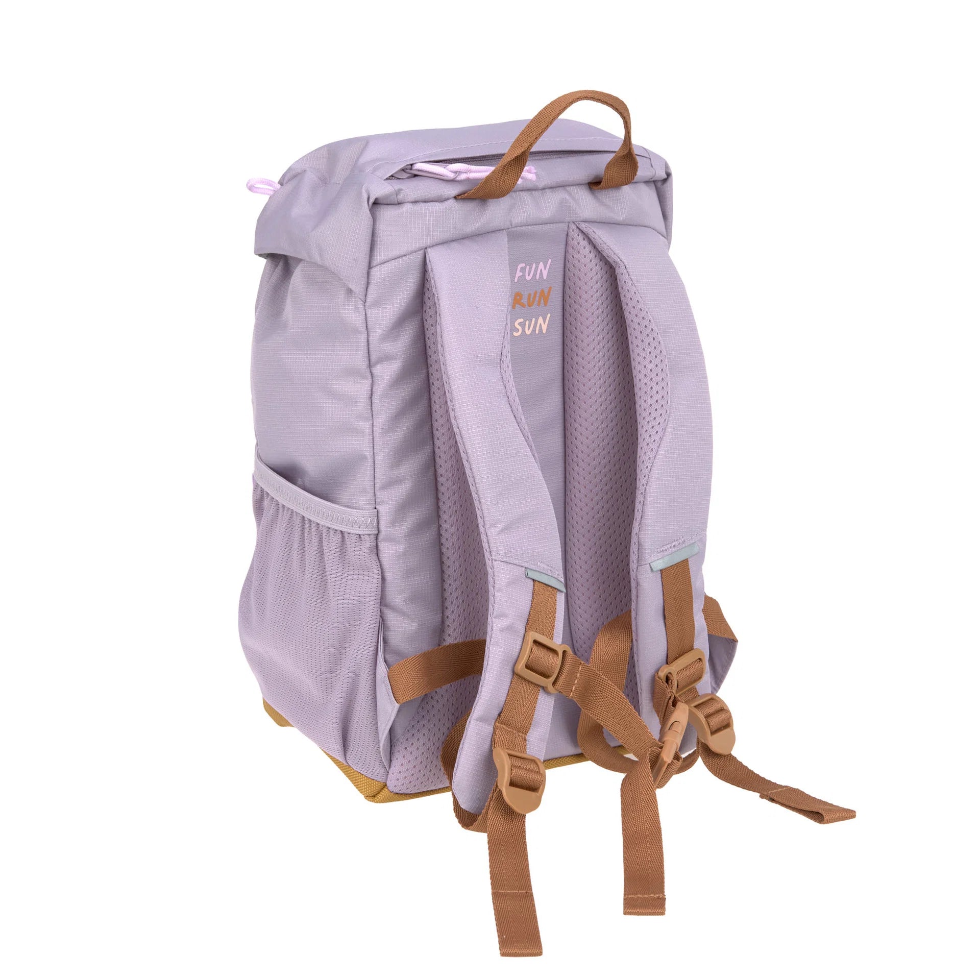 Wanderrucksack Lässig Little Gang 9L in Lila mit gepolsterten Schultergurten