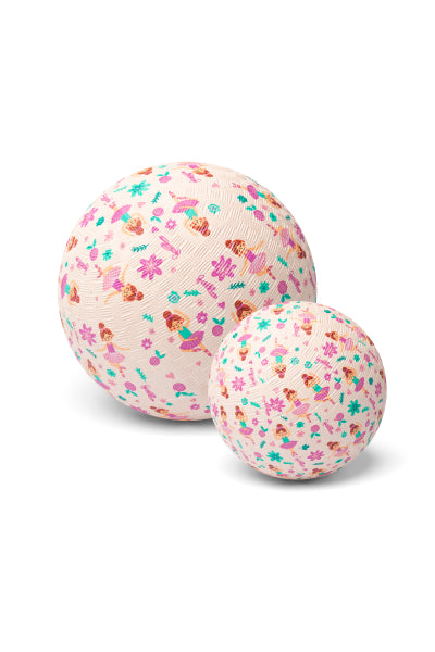 Großer rosa Ball Ballerina mit Motiv von Little L für Kleinkinder