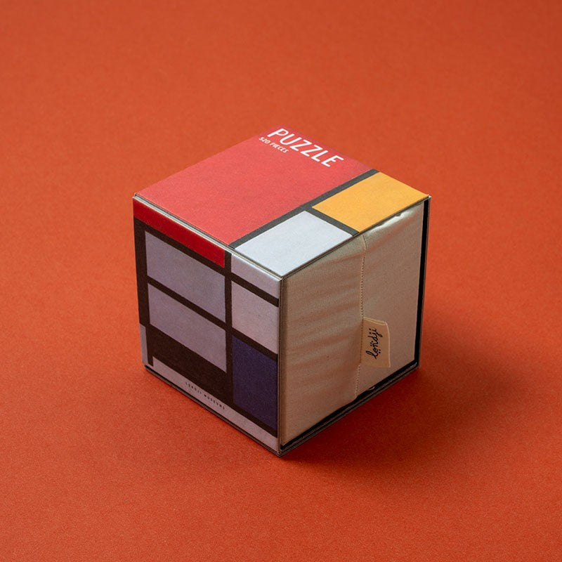 Cube Puzzle - (MONDRIAN) COMPOSITION - 520 Teile
