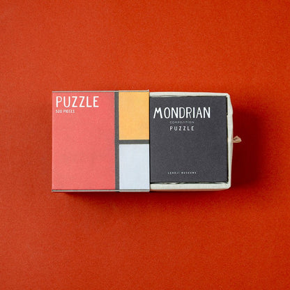 Cube Puzzle - (MONDRIAN) COMPOSITION - 520 Teile