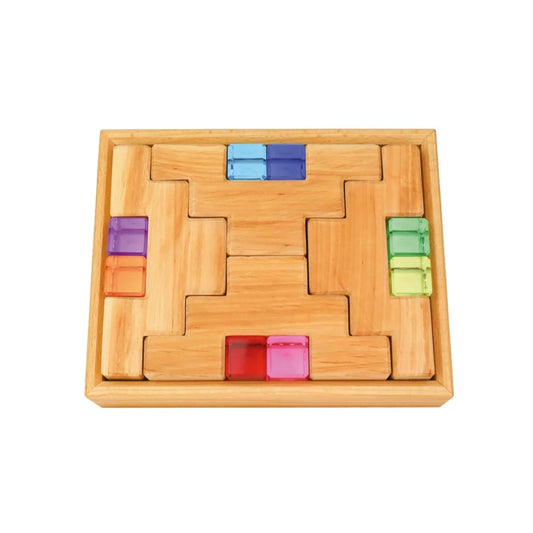 Bauspiel - 0295 Bauspiel - Treppenklötze mit Lichtbauquadern