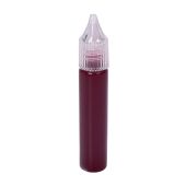 Grimas Kunstblut Drying Blood in hellroter Farbe, Kunststoffflasche mit transparentem Applikator