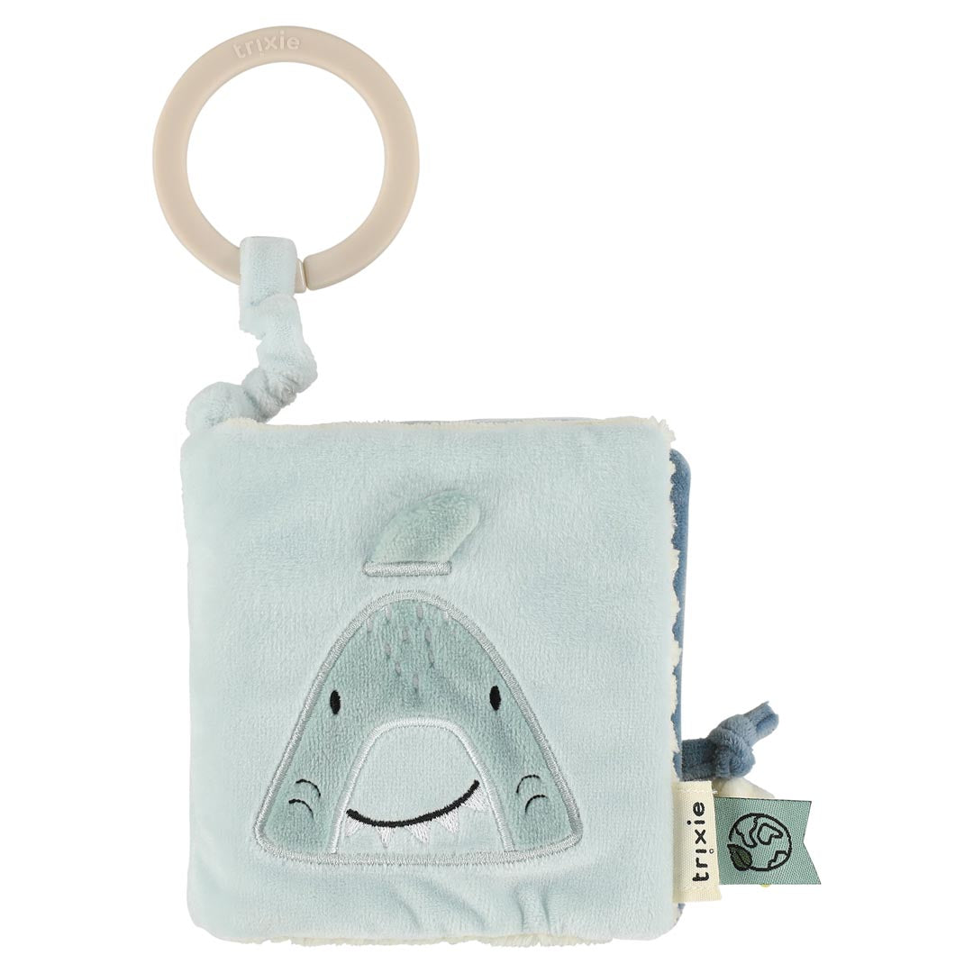 Sensorisches Buggy Buch Mr. Shark von Trixie mit verschiedenen Texturen und Sounds