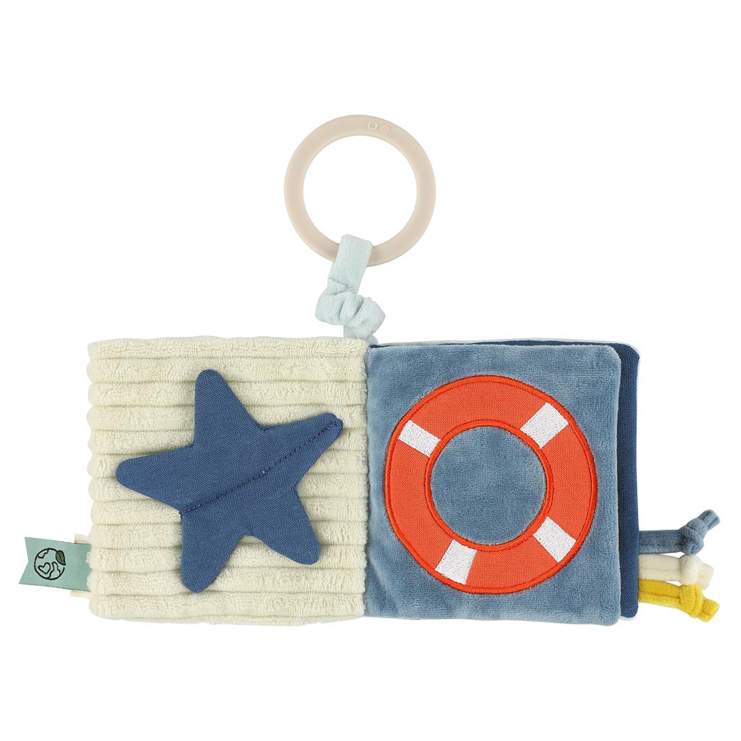 Sensorisches Buggy Buch Mr. Shark von Trixie mit verschiedenen Texturen und Sounds