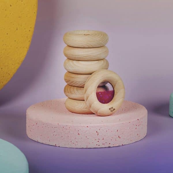 Petit Boum - Sensorikspielzeug Calm Donut - Pink