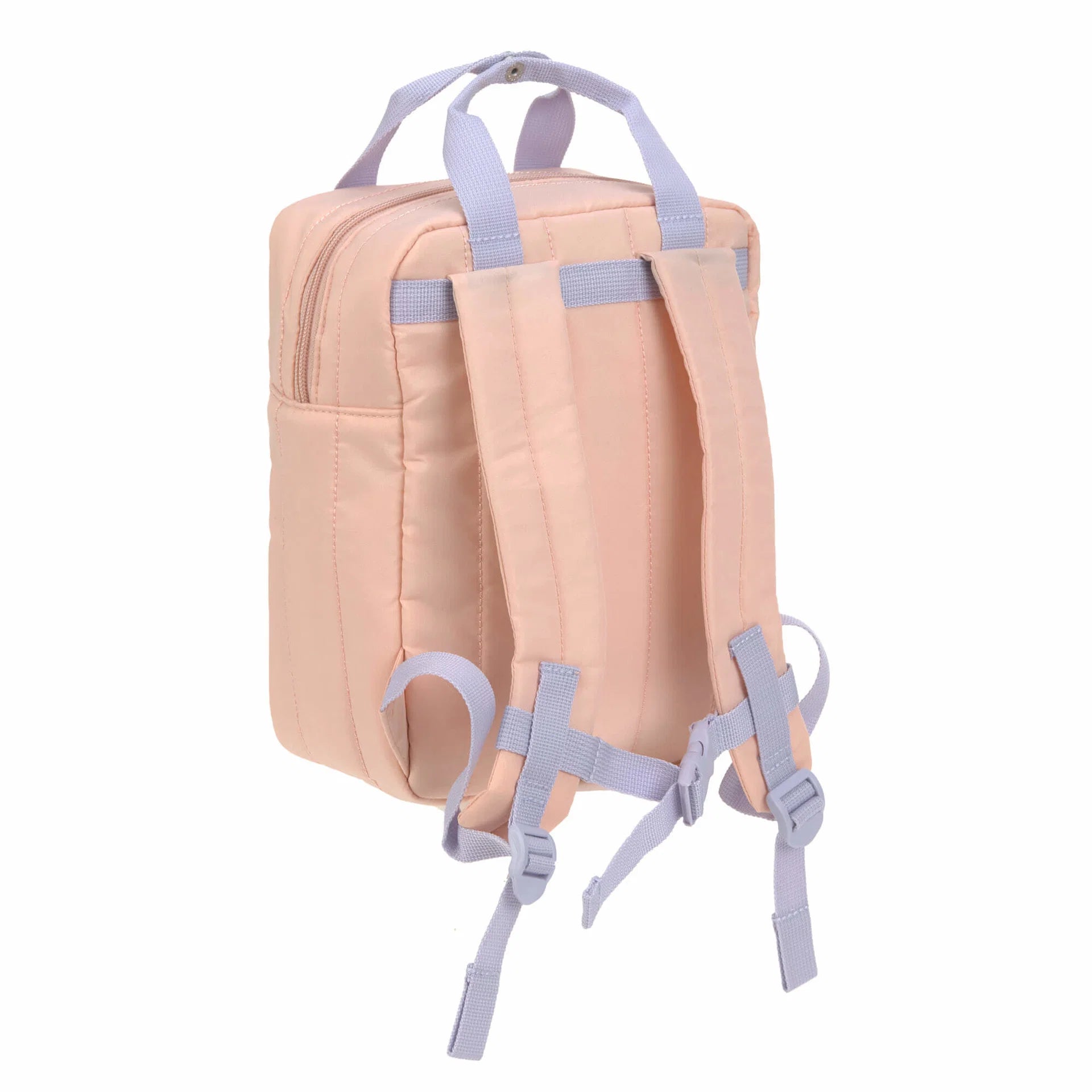 Kindergartenrucksack Square 7L Little Gang in Kirsche von Lässig mit Kinderillustrationen