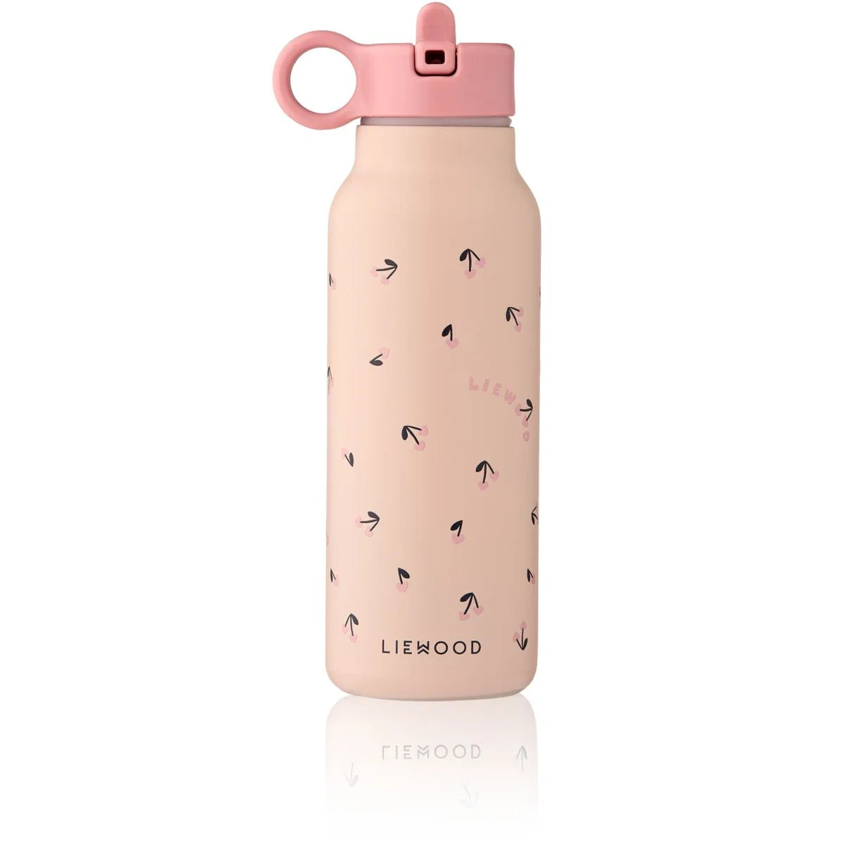 Liewood - FALK Trinkflasche - Mini Cherry Heart Rosey - 350 ml