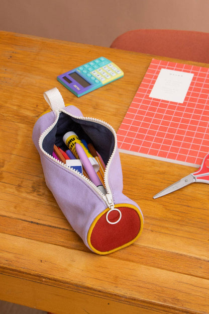 Hindbag - Schlampermäppchen Mia Tricolore Lila